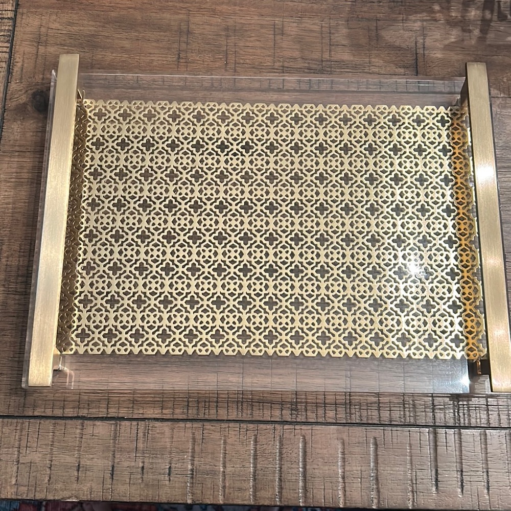 Kendra Scott Gold Decorative Tray
